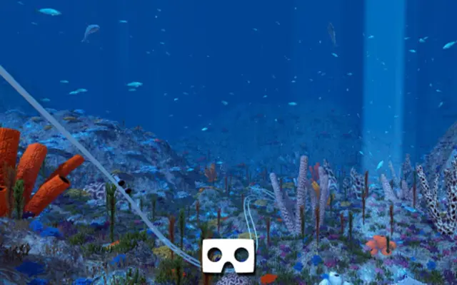 VR Deep Ocean RollerCoaster android App screenshot 1