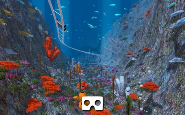 VR Deep Ocean RollerCoaster android App screenshot 2